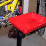 Mountainbike Montageständer und Werkzeugkoffer