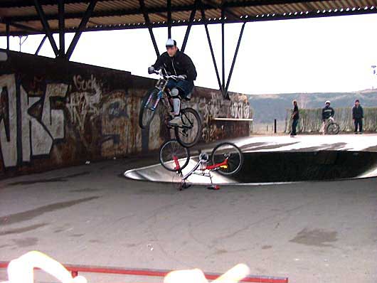 Landschaftspark Nord für Mountainbiker