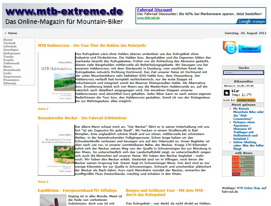 mtb-extreme - Das Onlinemagazin