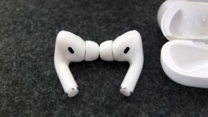 Airpods Pro Detail mit Ladecase