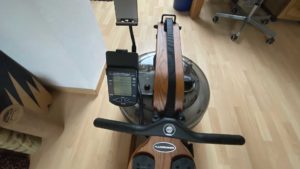 Ruderergometer-Cockpit-View