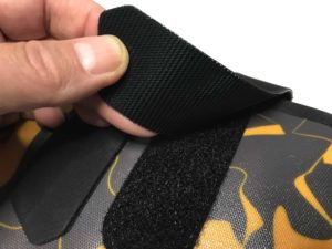 MSX-Satteltasche - kräftige Klettverschlüsse zur Befestigung